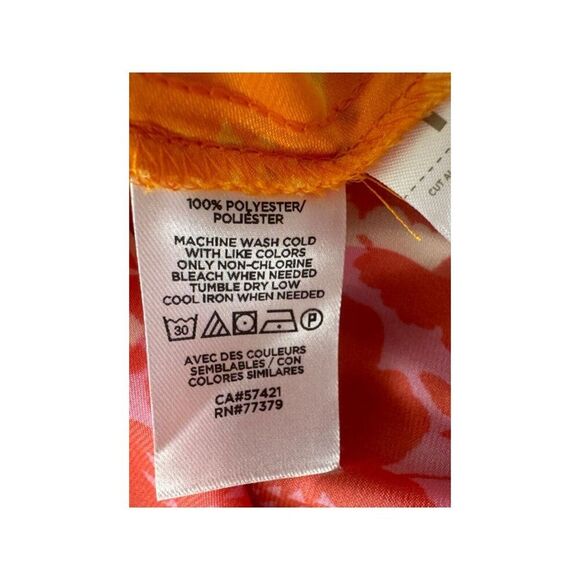 Ann Taylor Red and Orange Floral Maxi Dress - Picture 8 of 8